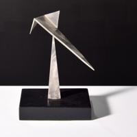 George Rickey Five Triangles I Sculpture, 2 Pcs. - Sold for $10,240 on 03-04-2023 (Lot 31).jpg